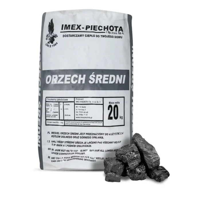 ANMAG Steinkohle 25 - 60 mm 20kg x 50 Sack 1000kg Palette