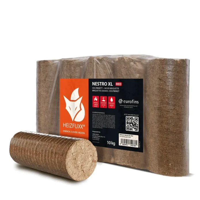 Heizfuxx Nestro XL Rot 10kg x 96 Gebinde 960kg Palette - Image 5