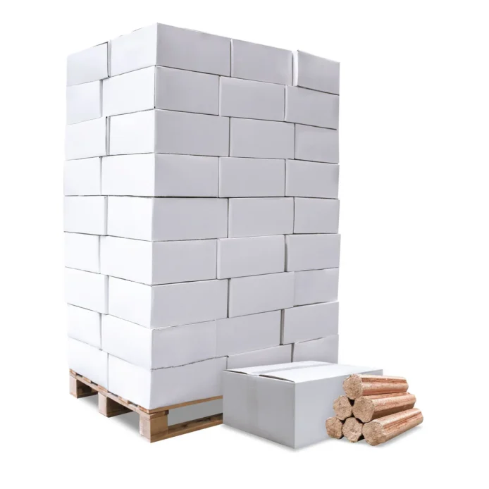 Heizfuxx BBQ-Buchenholzbriketts 18kg x 54 Gebinde 972kg Palette